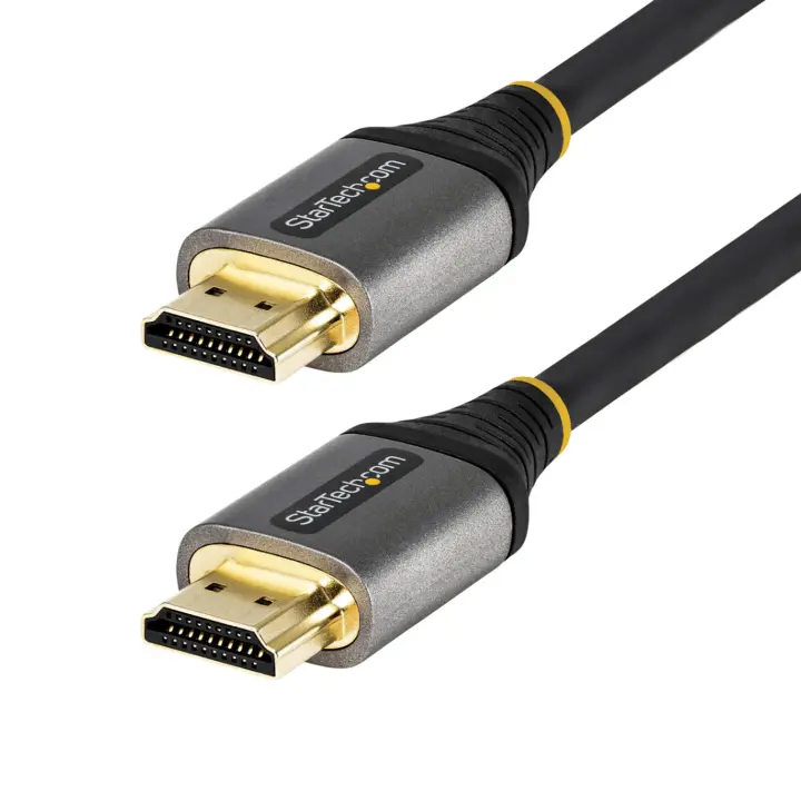 StarTech.com Cable de 3m HDMI 2.0 Certificado Premium - Cable HDMI con Ethernet de Alta Velocidad Ul - 1
