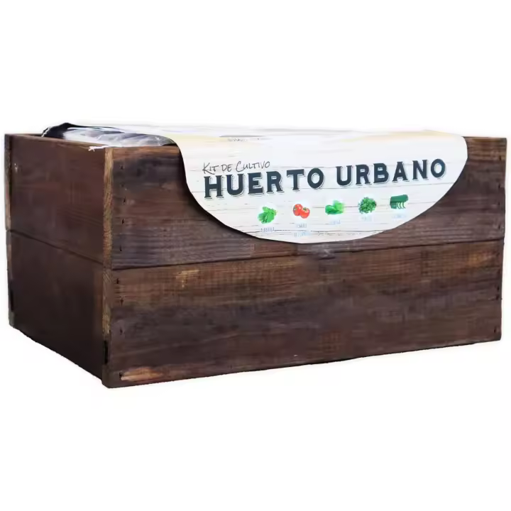 Plantawa Mini Huerto de Interior para Plantas Semillas Hortalizas y Aromáticas, Kit de Cultivo Completo Huerto Urbano Ecológico en Casa Jardín Terraza Regalo Original. - 1