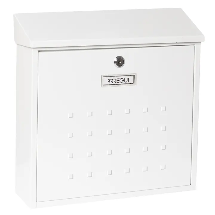 ARREGUI Premium Maxi Buzón Exterior de Acero Tamaño L (Revistas y Sobres C4) | Buzón de Pared Grande | Buzón de Correo de Gran Capacidad | Antilluvia | Fácil de Instalar - 1