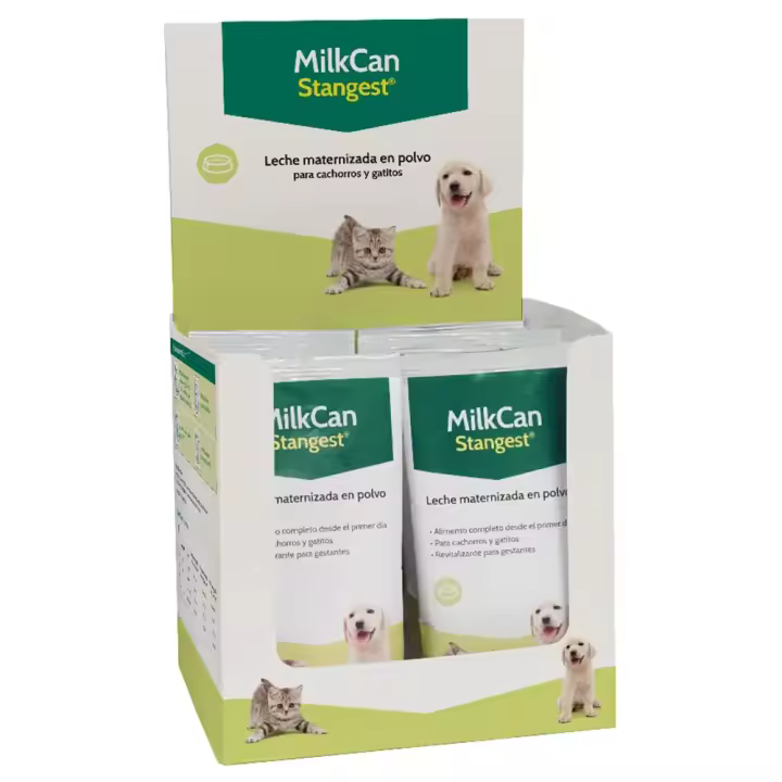 MilkCan 10 sobres de 100 g leche maternizada en polvo para perros y gatos STANGEST - 1