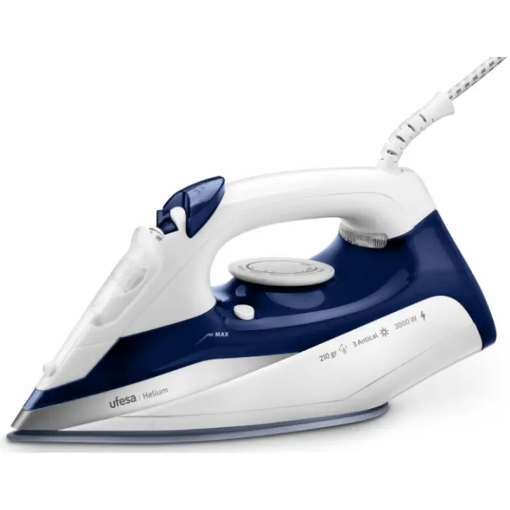 PLANCHA UFESA 80105567 HELIUM 3000W CERAMICA 210GR VAPOR - 1