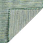vidaXL Alfombra de exterior de tejido plano 80x150 cm Color Gris,  Taupé,  Marrón y mas Alfombras de área  Alfombra de Piso para Sala de Estar Dormitorio Habitación Salón - details 12