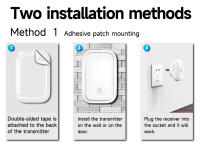 Cerhot Timbre De Puerta Inalámbrico Exterior Autodirigido Resistente Al Agua Con 38 Canciones Distancia De 150M Para Hogar Y Hotel - details 13