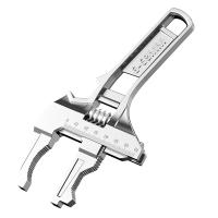 Juego De Reparación Universal 6-68mm Llave De Mano Para Baño Herramienta De Tubería Con Abertura Grande Llave Ajustable De Acero Inoxidable Para Reparación Doméstica - details 0