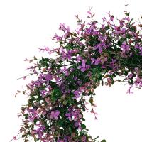 Corona De Lavanda Para Puerta De Entrada Decorativa De 16 Pulgadas Para Boda Decoración Rústica Para Exterior Fiesta De Presentación Primavera - details 4