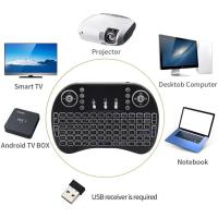 GAMINJA I8 Mini Teclado Portátil Con Control Remoto Y Mouse Inalámbrico 2.4G Con Touchpad Para Android TV Box PC Smart TV - details 4