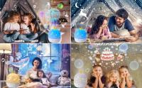 Proyector De Estrellas Del Océano Pequeño Lámpara De Noche Con Proyección Galáctica Y Nebulosa Rotación 360 Grados Regalo Para Niños - details 17