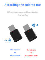 -Adaptador de Audio Bluetooth 5,0, 3,5 MM, AUX, HD, cancelación de ruido, receptor estéreo envolvente, transmisor para Kit de coche, PC, altavoces de TV - details 5