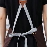 Aguayos Profesional Para Cocina Impermeable Con Bolsillos Para Mujer Apto Para Grill Taller Y Salón De Uñas Material De Lona Sin Mangas Estilo Sencillo - details 5