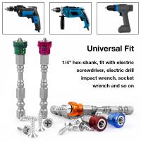 Juego De 5 Piezas De Bits De Destornillador Magnético PH2 Tamaño 1/4 Hexagonal Para Destornillador Eléctrico Y Drywall Acero De Aluminio Cromo Magnético No Slip - details 6