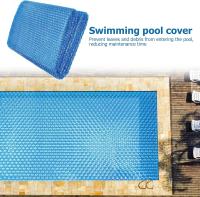 Cubierta de Piscina, cubierta solar de PISCINA RECTANGULAR, cubierta de piscina de Burbujas de PE, fácil de instalar, duradera, a prueba de Polvo Y Lluvia, Largo rectangular 300 * ancho 200 cm - details 3
