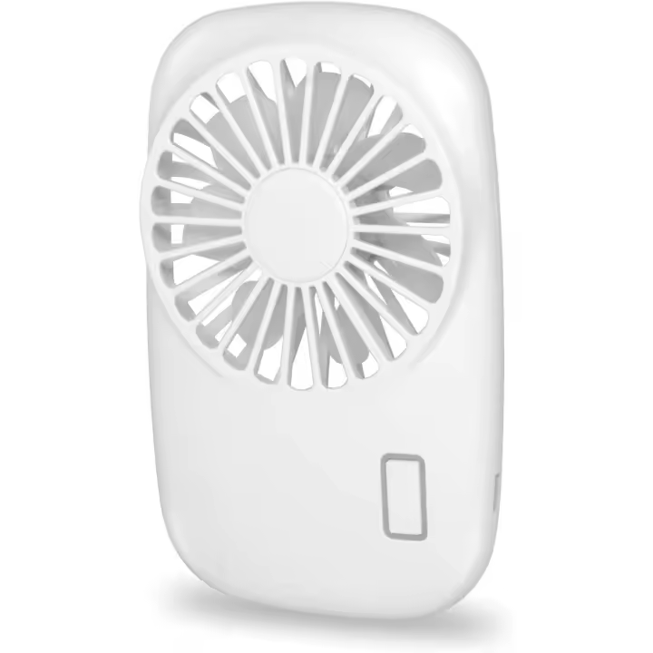 Ventilador de mano Mini ventilador Potente pequeño ventilador portátil personal Ventilador de bolsillo recargable por USB con velocidad ajustable - 1