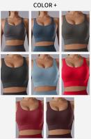 Vnazvnasi Top Deportivo Para Mujer Ropa De Gimnasio Sujetador De Yoga Top De Gimnasio Sujetador Sin Cierre Secado Rápido Nylon - details 14