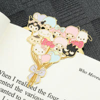 Marcador De Libro Anime Hello Kitty Lindo Y Coleccionable De Metal Suministros Escolares Accesorio Para Amantes De Los Libros - details 3