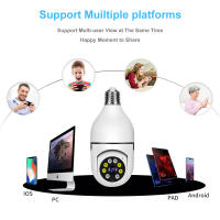Cámara IP Inteligente Yoosee Bombilla WIFI 1080P Seguridad Protección Interior Lámpara Sin Cable Vigilancia De Video CCTV Para Hogar Tienda - details 7