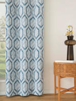 Cortinas De Protección Solar Y Aislamiento Térmico De Hoja Tejida Para Dormitorios Salones Balcones Material Poliéster 100% Estilo Pastoral - details 6