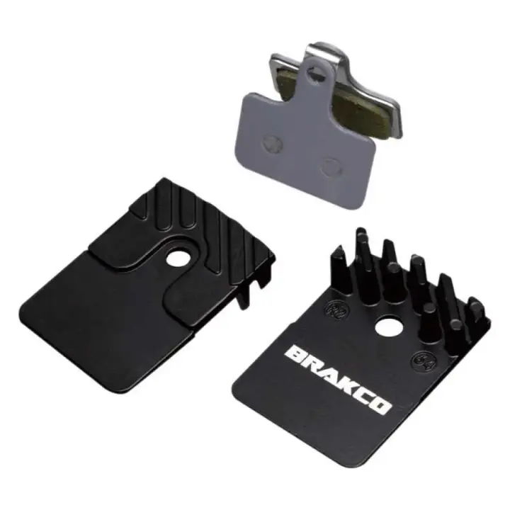 Brakco Pastillas De Freno De Disco Sinterizadas Shimano 2p Flat Mount 105 Grx Ultegra - 1