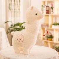 Juguete De Peluche Kawaii Alpaca Suave Regalo Para Niñas Edad De Cumpleaños Aniversario Decoración Del Hogar Estilo Pillow Forma Corazón - details 5