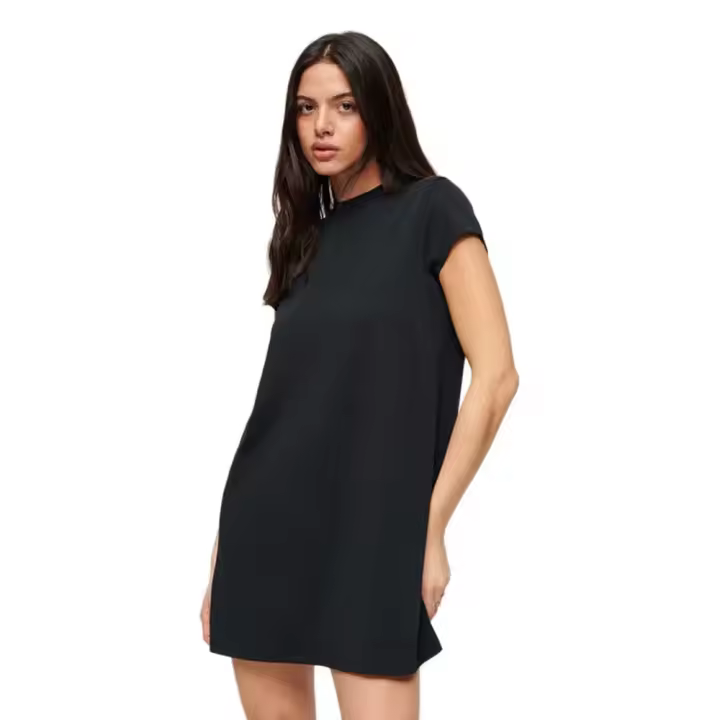 Superdry Vestido Corto De Manga Corta A-line - 1