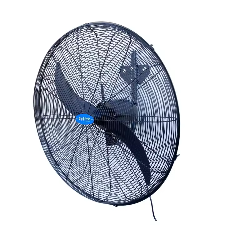 Drip&Fresh C5160 Ventilador Industrial para Nebulización con Soporte a Pared, Regulador de Velocidad de 3 Posiciones, 180º de Orientación, 2 Palas, 130 W, 220/240 V, 50 Hz, Diámetro 50 cm, Multicolor - 1