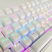 Teclas OEM 104 Para Teclado Mecánico RGB Altas Con Retroiluminación En Español Árabe Ruso Francés Coreano Alemán Thai Portugués - details 7