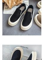 Zapatos Para Hombre Talla Grande Loafers Casuales Cómodos Zapatillas De Piel Suave Ligeros Vintage Flats Para Ocio - details 6