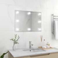 vidaXL Espejo de pared rectangular con luces LED vidrio espejo Dimensiones 40 x 60 cm,  40 x 80 cm,  50 x 60 cm y mas - details 7