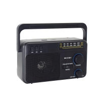 Radio AM FM Con Transistor Onda Corta Potenciada Por 3V Dos Baterías O Hogar Gran Tapa Para Uso Interior Y Exterior - details 5