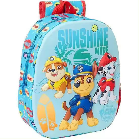Mochila Diseño 3D PAW PATROL 3D 27x10x33 cm - 1