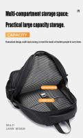 Mochila Unisex Ligera Para Viajes Y Tiempo Libre Capacidad Grande Estilo Casual Con Bolsillo Para Computadora Material Oxford - details 9