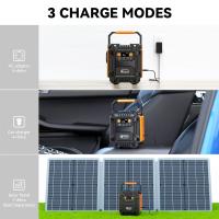 Flashfish A201 200W Estación de energía portátil, 172.8WH / 48000mAh Generador solar de respaldo de batería con enchufes de CA de 220V - details 0