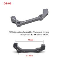 Adaptador De Freno De Disco ZTTO Ultraligero Para Bicicleta Compatible Con Rotor De 140 160 180 203mm Montaje IS PM a B - details 5