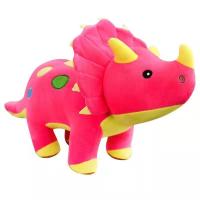 Juguete De Peluche Grande 40cm Triceratops Stegosaurus Creativo Dinosaurio Relleno Para Niños Regalo De Cumpleaños Material Suave - details 4