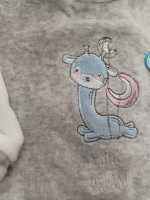 Pijama para bebe niño de invierno tipo pelele marca Kinanit - details 2