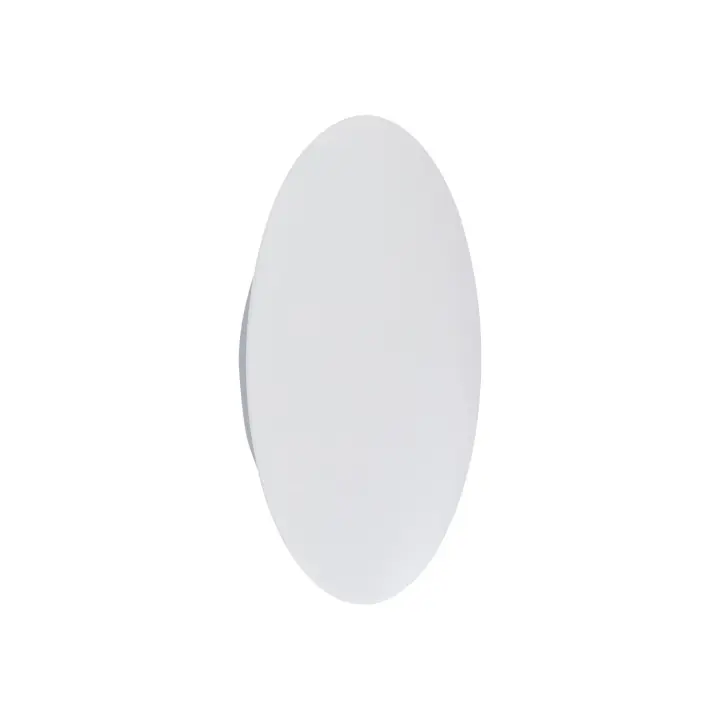 Ledkia Aplique de Pared LED 6W de Aluminio Iris Blanco 3000K Blanco Cálido - 1
