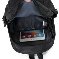 Mochila Mini Para Hombre Negra De Moda Pequeña Bolso Escolar De Hombro Diseñador De Lona Impermeable Deportes Viaje 2023 - details 8