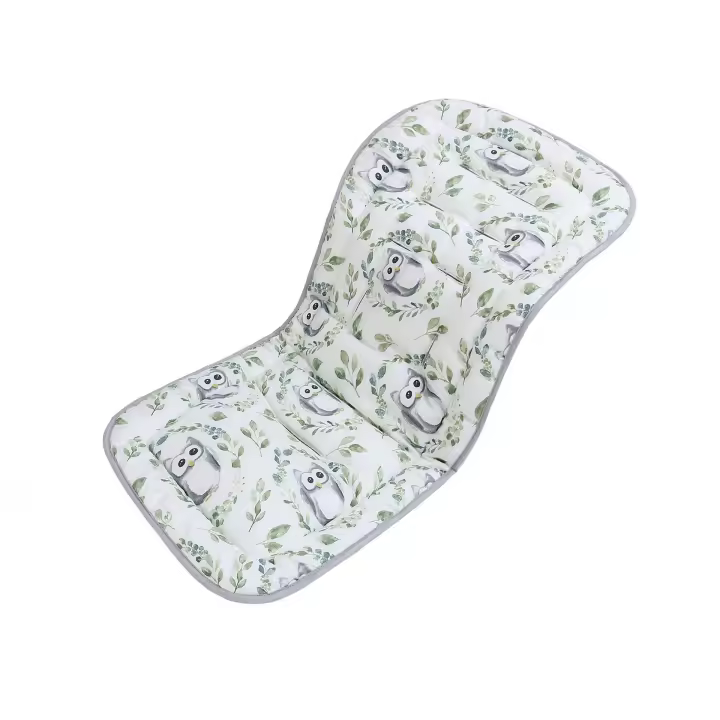 Colchoneta Silla Paseo Universal, Algodón Funda Carrto Bebe Universal, Funda Carro Bebe Universal de Doble Cara, Colchoneta Carro Bebe Universal, Colchoneta Silla Bebe para Bebés 77x34cm - 1