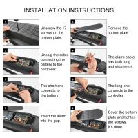 Alarma Antirrobo Grande Para Remoto De Scooter Eléctrico Xiaomi M365 1s pro Pro2 Ninebot Max G30 G30D Reemplazo De Dispositivo - details 6