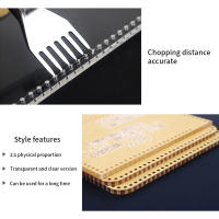 Molde De Cuero Acrílico Duradero Para Billetera DIY Herramienta De Manualidades YOMDID Plantilla De Cuero Para Hobbies Y Interés Por Venta Individual - details 3
