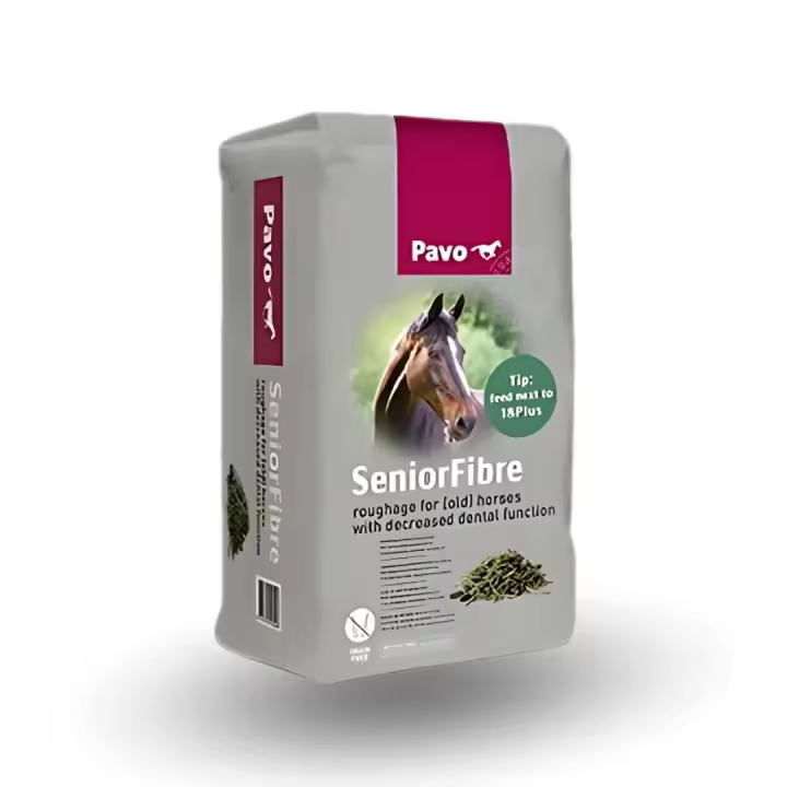 Forraje para Caballos PAVO SeniorFibre 12 Kg – Caballos Mayores y con Problemas Dentales - 1