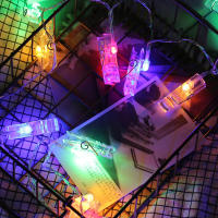Luces De Cinta LED Con Clips Para Fotos Y Ropa Operadas Por Batería USB Para Decoración De Navidad Y Halloween En El Hogar - details 6