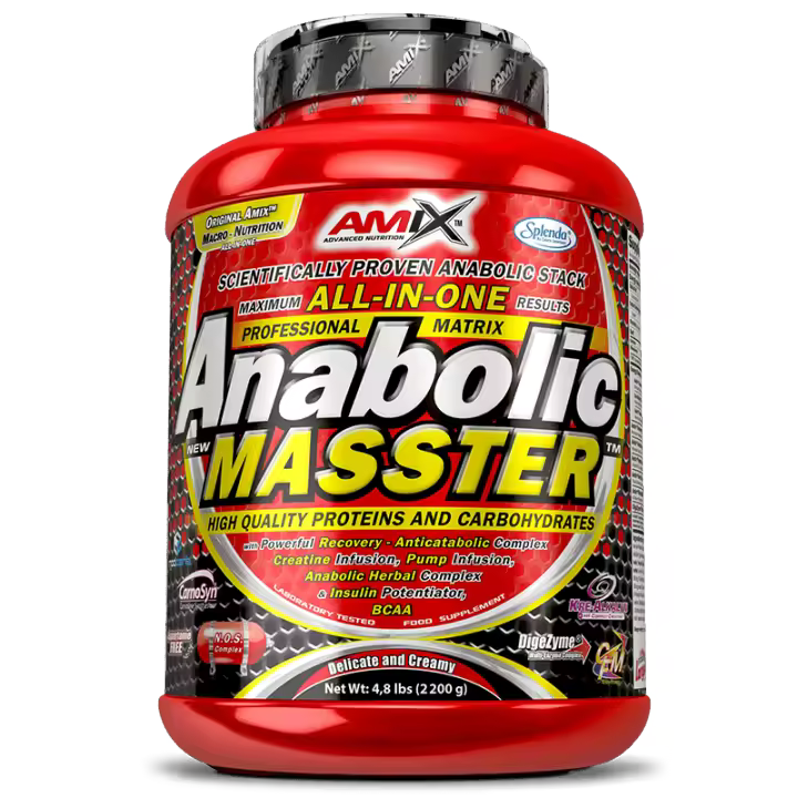 Amix Anabolic Masster 2,2 Kg. Frutas Del Bosque Polvo - 1