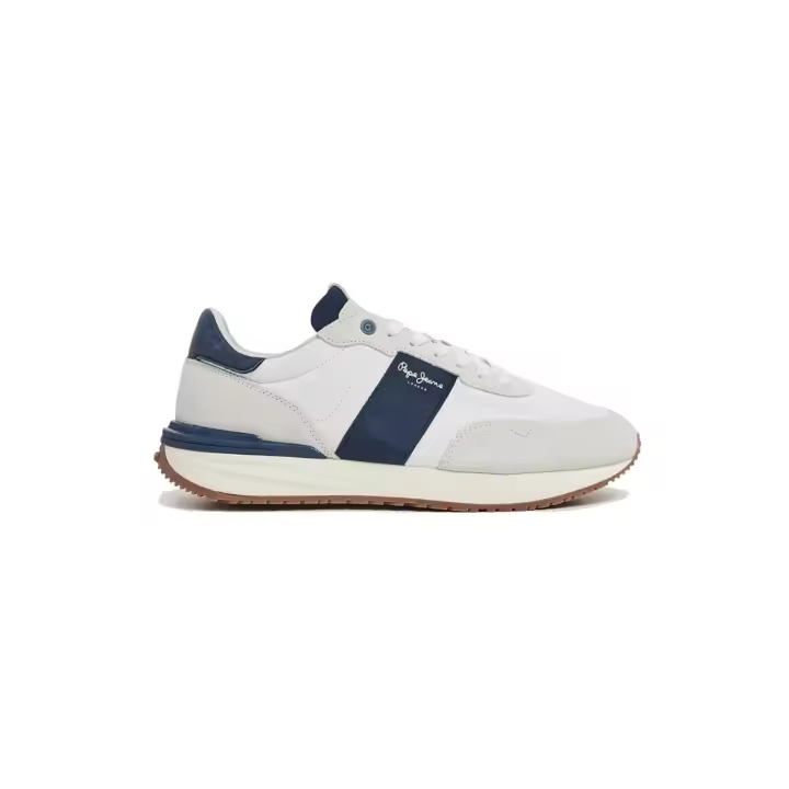 Zapatilla Pepe Jeans Buster Tape Hombre White - 1