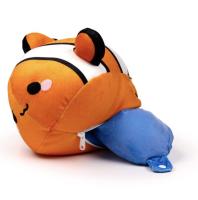 Peluche Almohada Viaje coche tren Nemo infantil  pez payaso convertible cojin cervical,  juguete.Puckator - details 6
