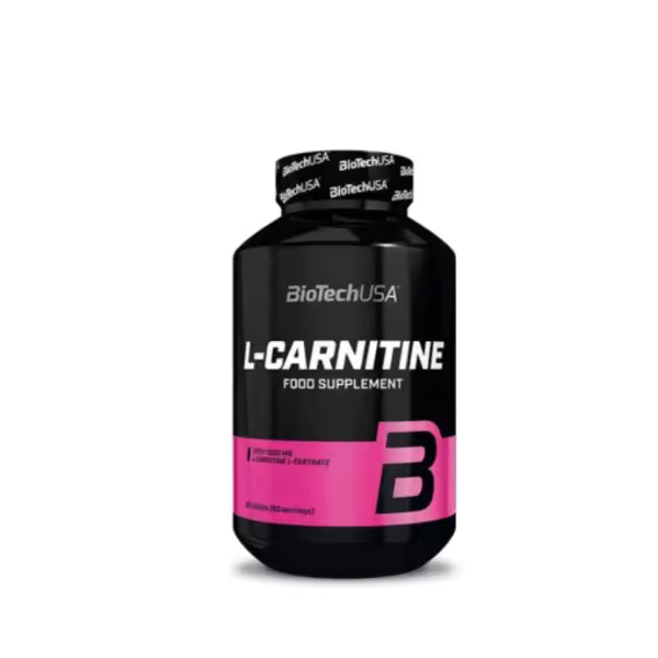 Biotech USA L-Carnitine 1000 Mg - Suplemento de L-Carnitina - 30 tabletas - Ayuda a metabolizar las grasas - Encapsulado - Mejora la energía - Promueve la salud metabólica. - 1