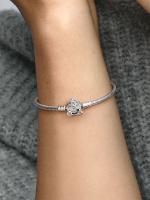 Pandora - Pulsera Pandora Moments with Cierres de calabaza de Cenicienta de Disney - Plata de Ley - details 2