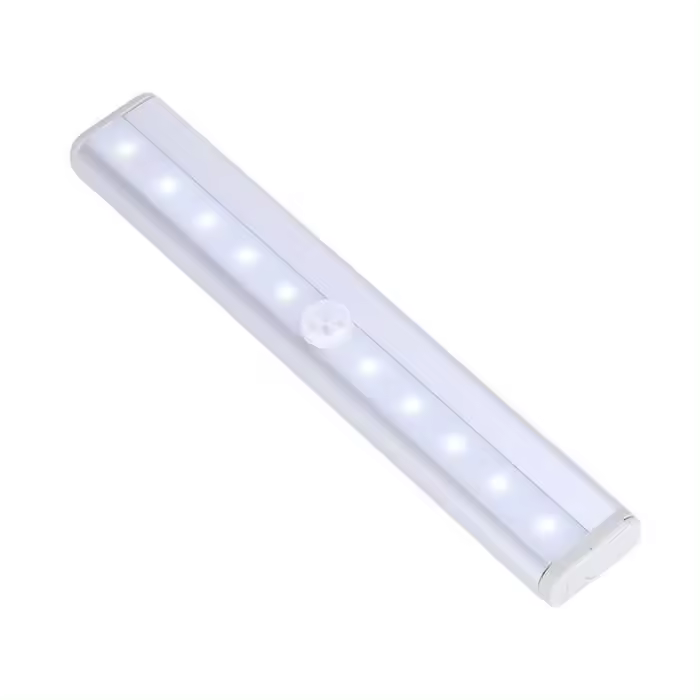 Luces de Gabinete de inducción LED luminosas, con sensor de Movimiento Luz, Luz Nocturna de Aluminio para Armario, dormitorio - 1