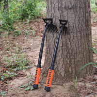 Shovel De Limpieza De Malas Hierbas Metálica 2 En 1 Rascador De Jardín De Acero Inoxidable Con 5/6/8/11 Dientes Herramienta De Maleza Dual Para Jardinería - details 3