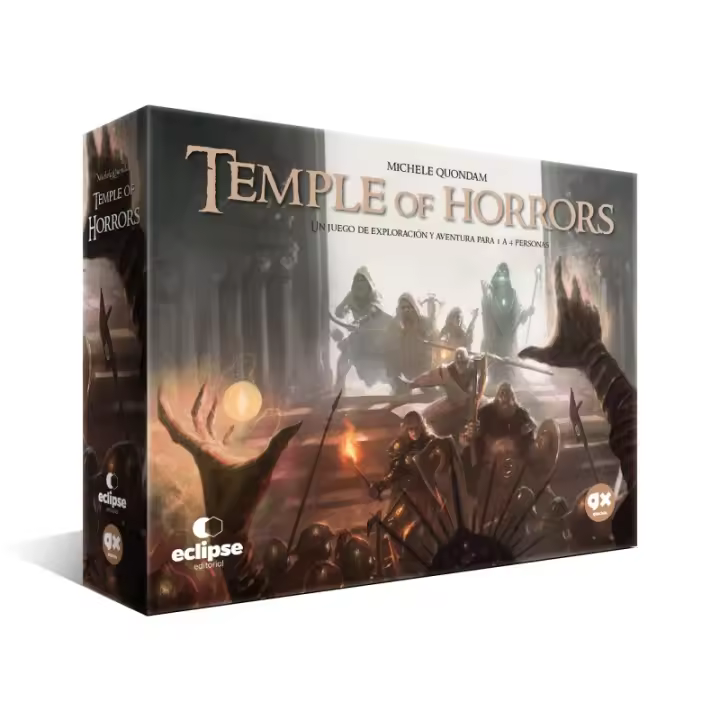 Temple of Horrors juego de mesa en Castellano editado por Eclipse Editorial - 1