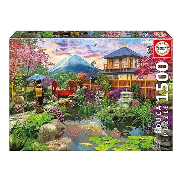 Educa Puzzle Jardín Japonés 1500 Piezas 19937 - 1